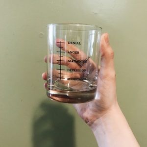 5 Steps Drinking glass